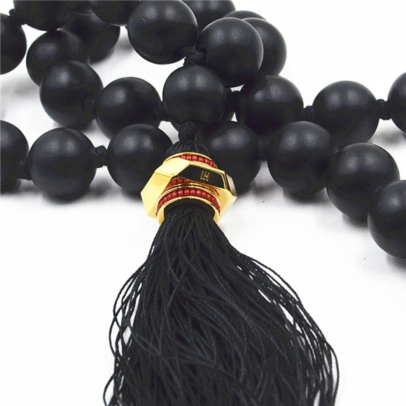 NEW India Hicks 12K Gold KOMBOLOI Necklace - Picture 6 of 6